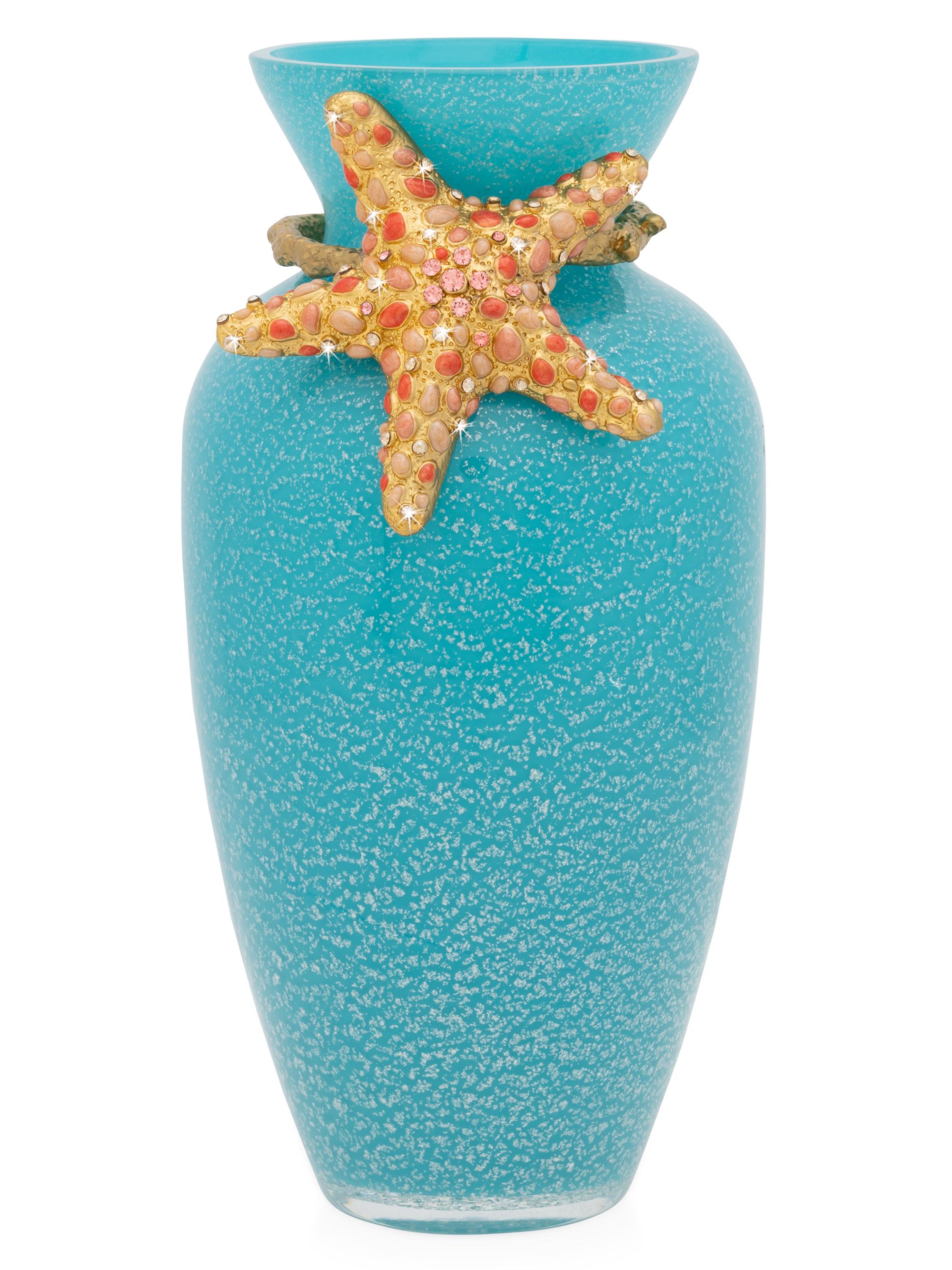 Jay Strongwater Asteria Starfish Vase