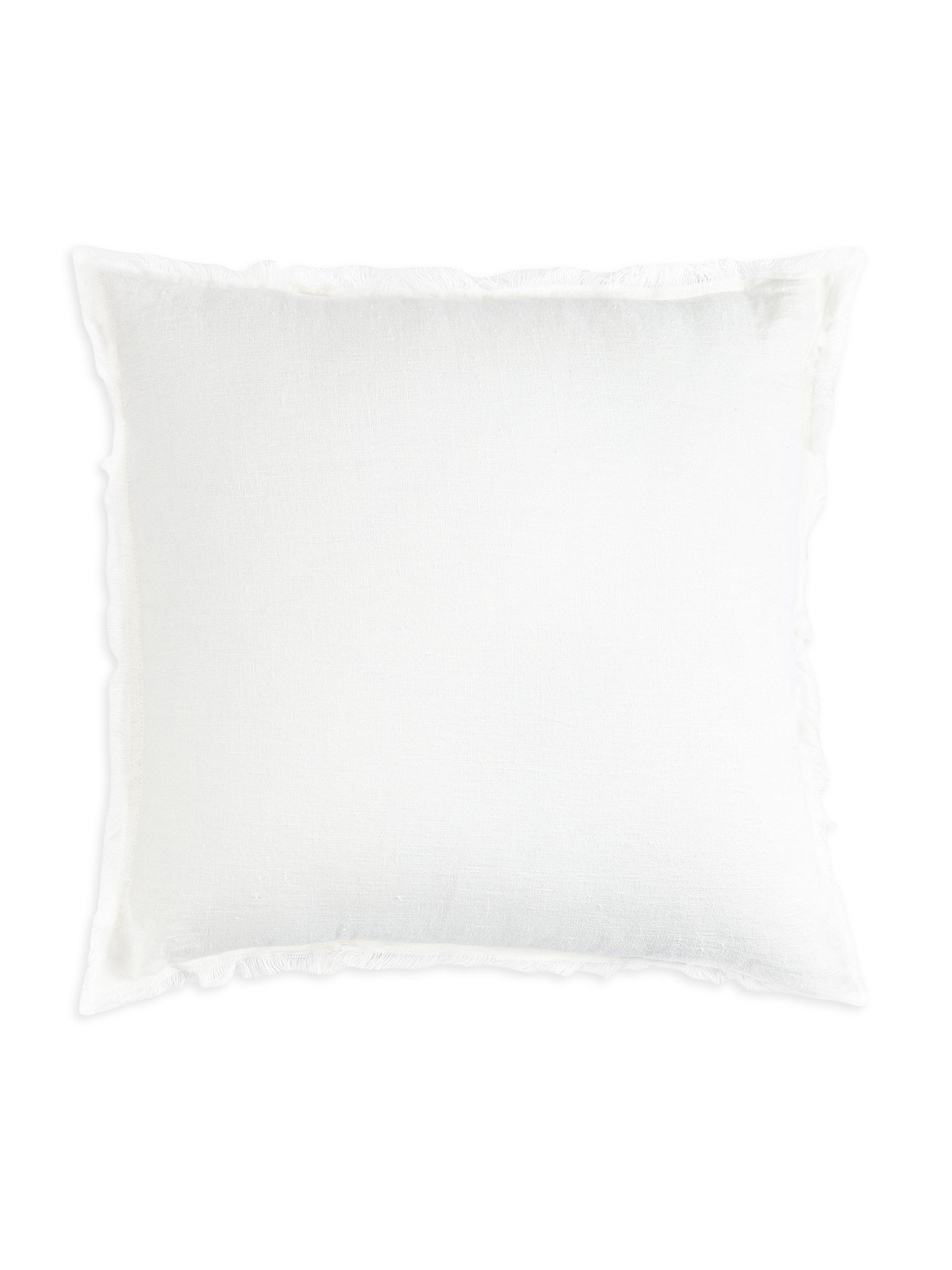 Anaya So Soft Linen Pillow - White