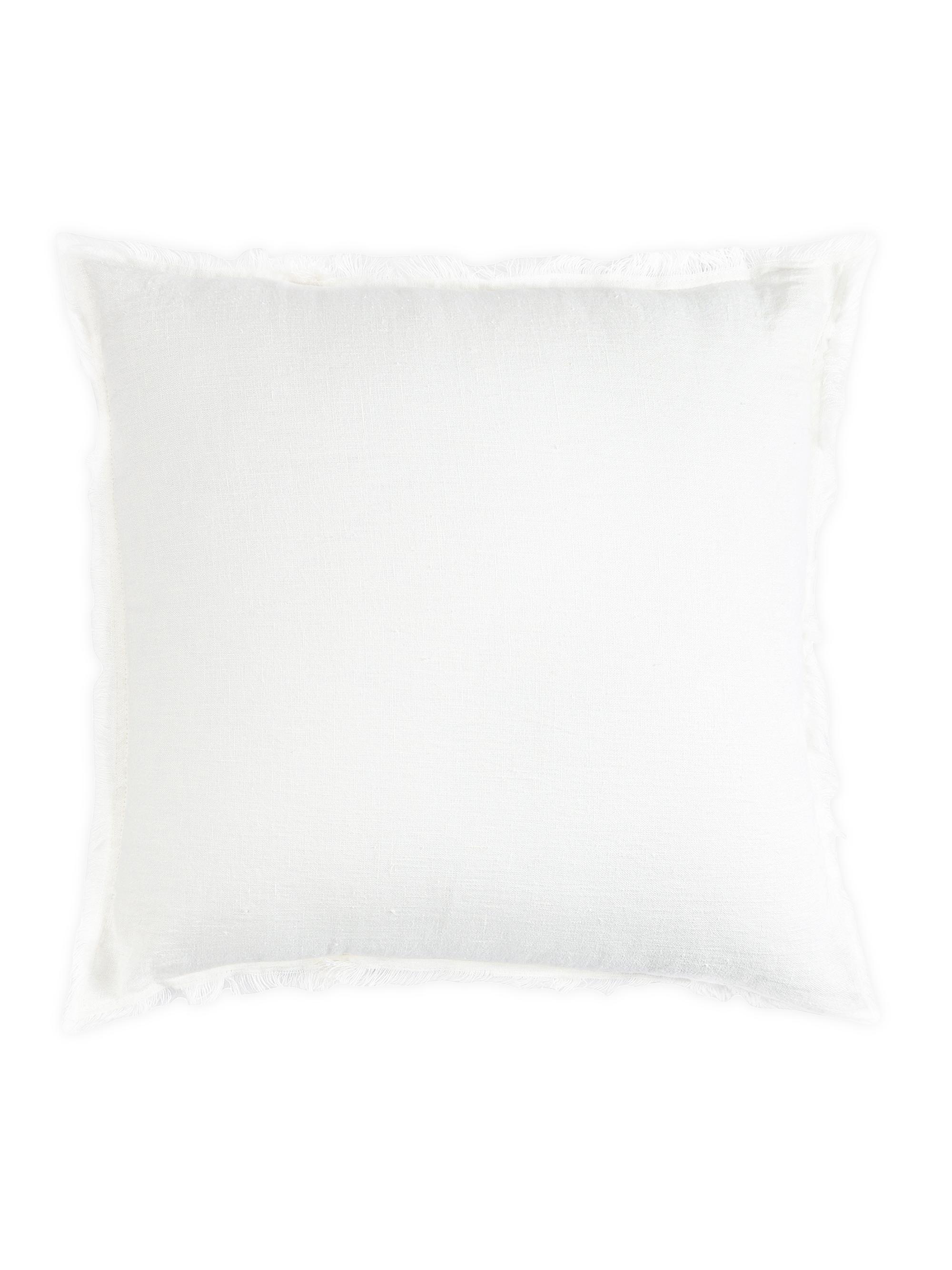 Anaya So Soft Linen Pillow - White