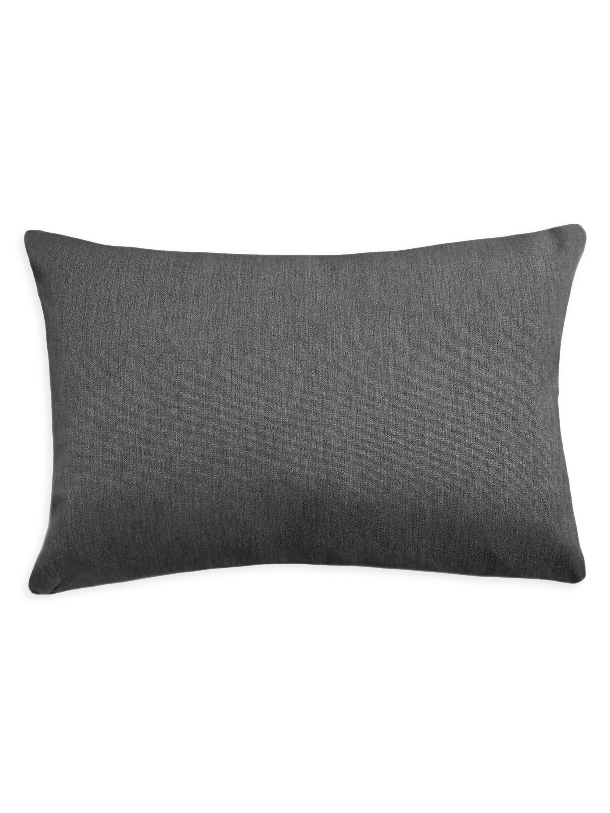 Anaya Pure Air Luxe Essential Outdoor Pillow - Dark Grey