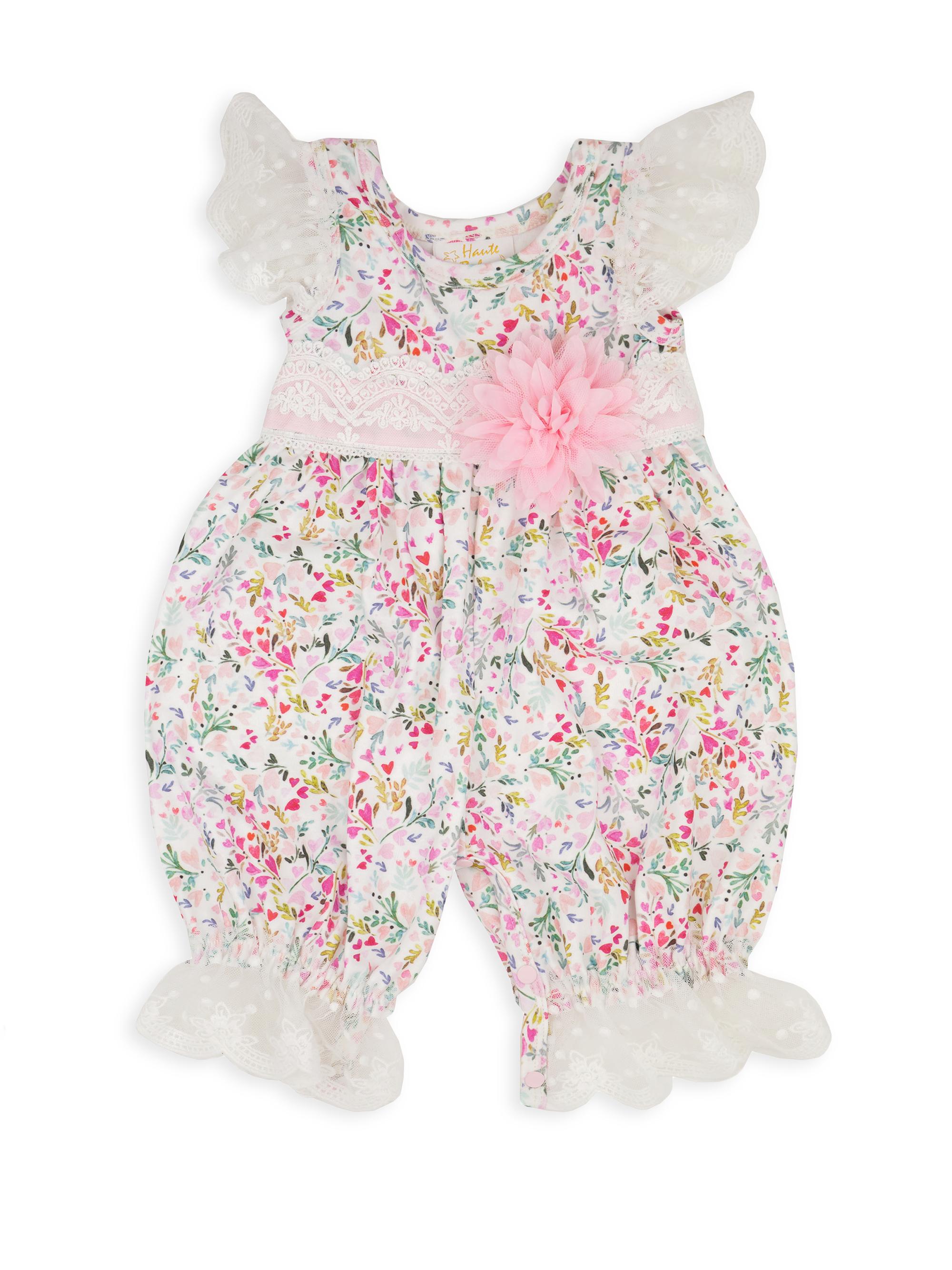 Haute Baby Baby Girl's Pinkalicious Bubble Romper 24 Months