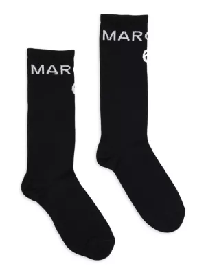 Shop MM6 Maison Margiela Little Boy's Logo Socks | Saks Fifth Avenue