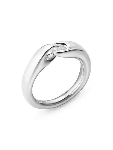 Reflect Sterling Silver Large Link Ring