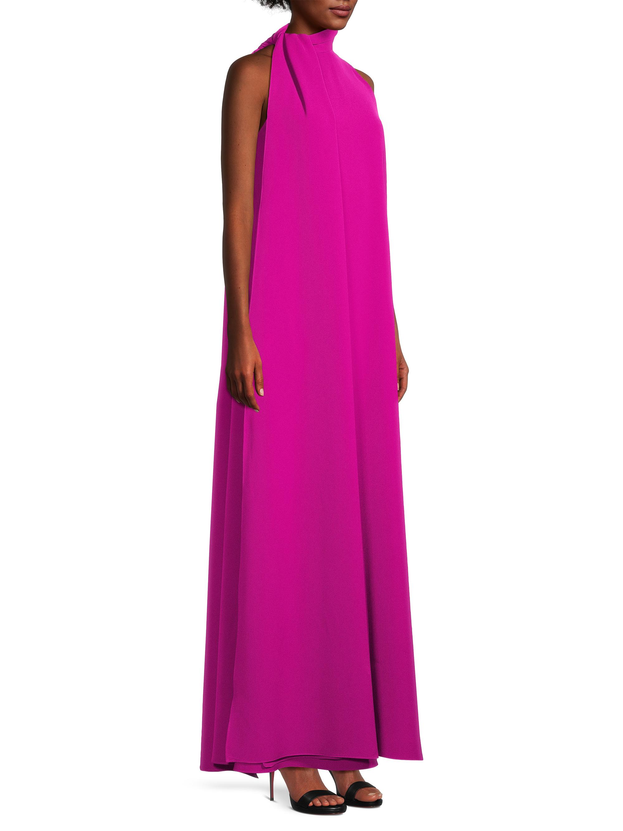 Black Halo Women's Henna Sleeveless Gown - Berry Plum | Thumbnail 4