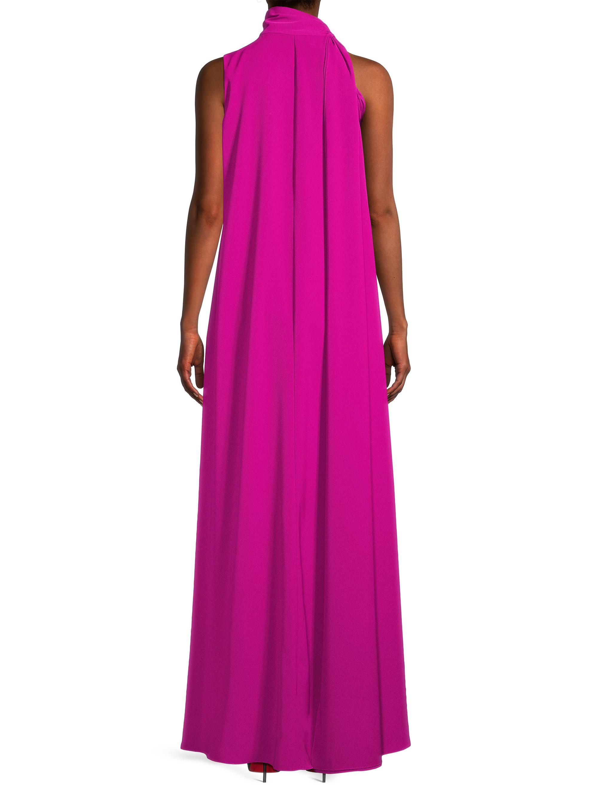 Black Halo Women's Henna Sleeveless Gown - Berry Plum | Thumbnail 5