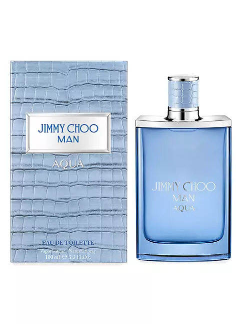  JIMMY CHOO Man Blue Eau De Toilette Spray, 3.3 Fl Oz : JIMMY  CHOO: Beauty & Personal Care