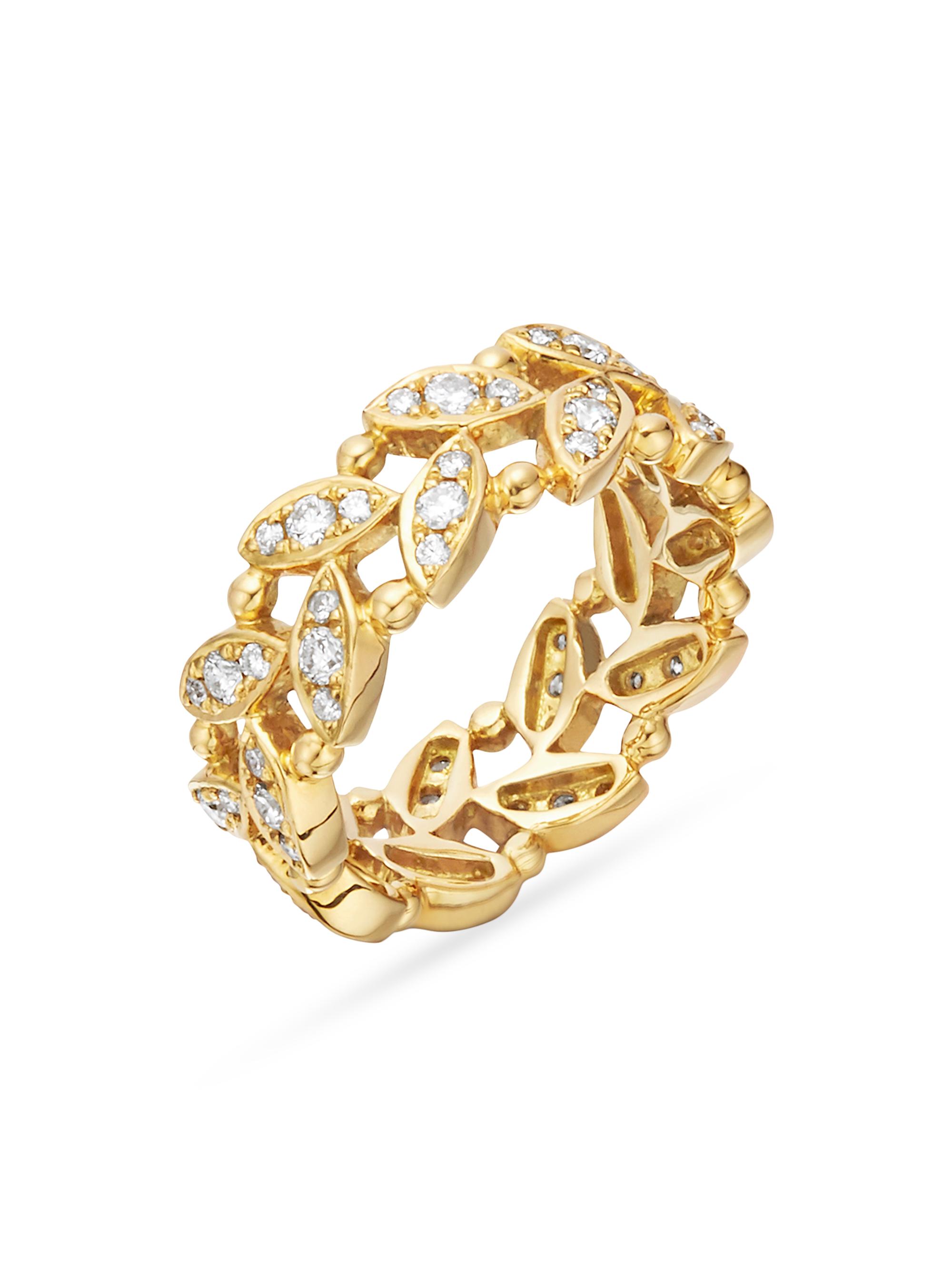 Temple St. Clair Women's Foglia 18K Yellow Gold & Diamond Ring - Yellow Gold