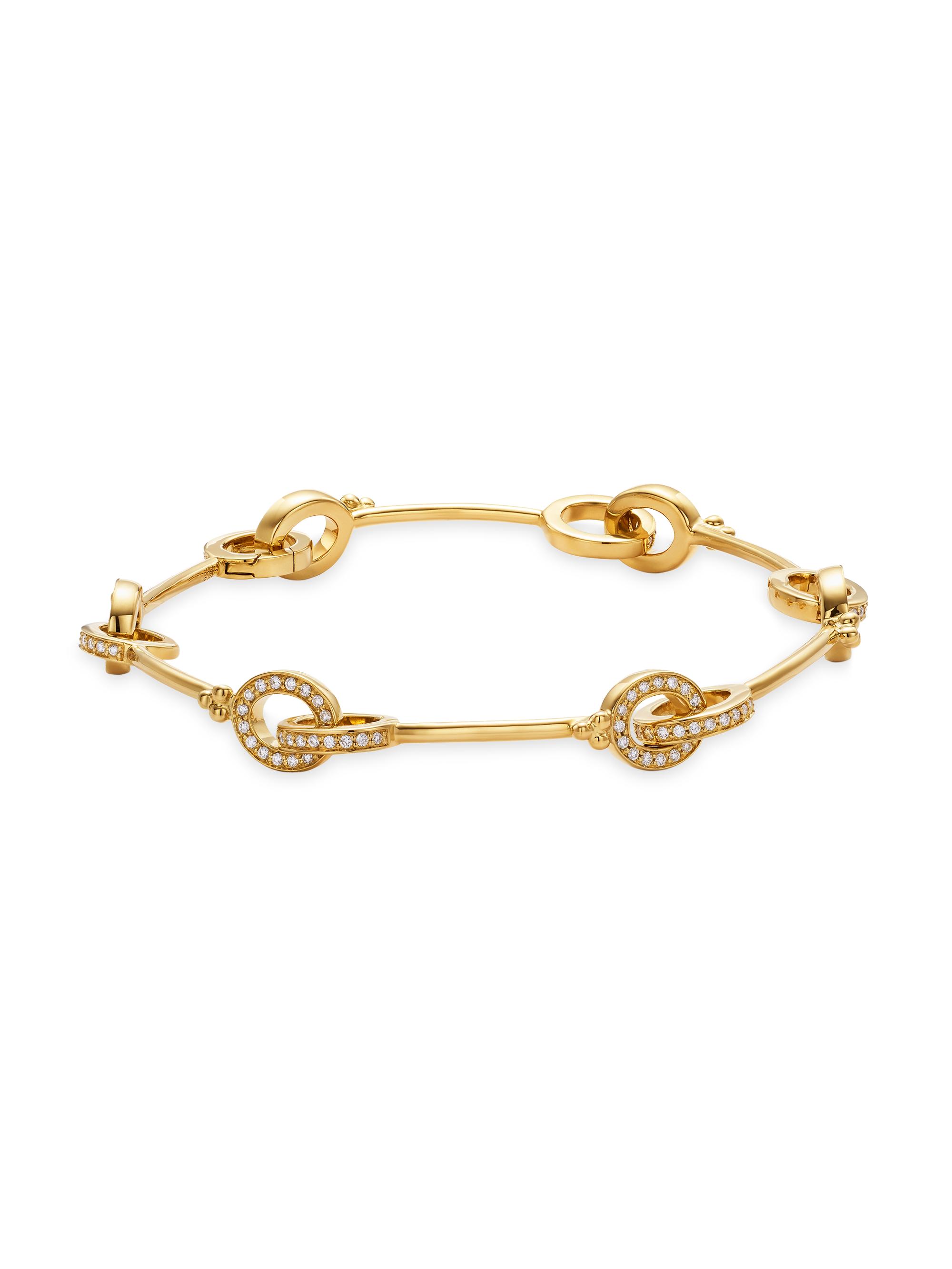 Temple St. Clair Women's Florence86 Orsina 18K Yellow Gold & Diamond Bracelet - Yellow Gold