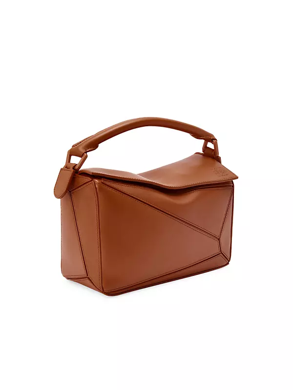 Loewe - Cubi Anagram Jacquard and Leather Shoulder Bag - Womens - Cream