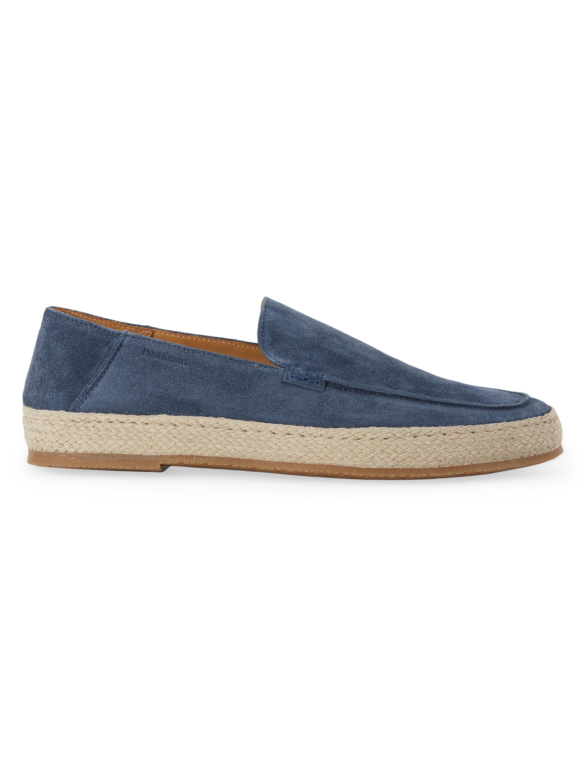 Paul Stuart Men's St. Croix Suede Loafer Espadrilles - Blue