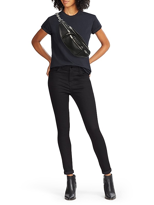Shop Alexander Wang Attica Chain-Detailed Leather Belt Bag Shop Alexander Wang Attica Chain-Detailed Leather Belt Bag