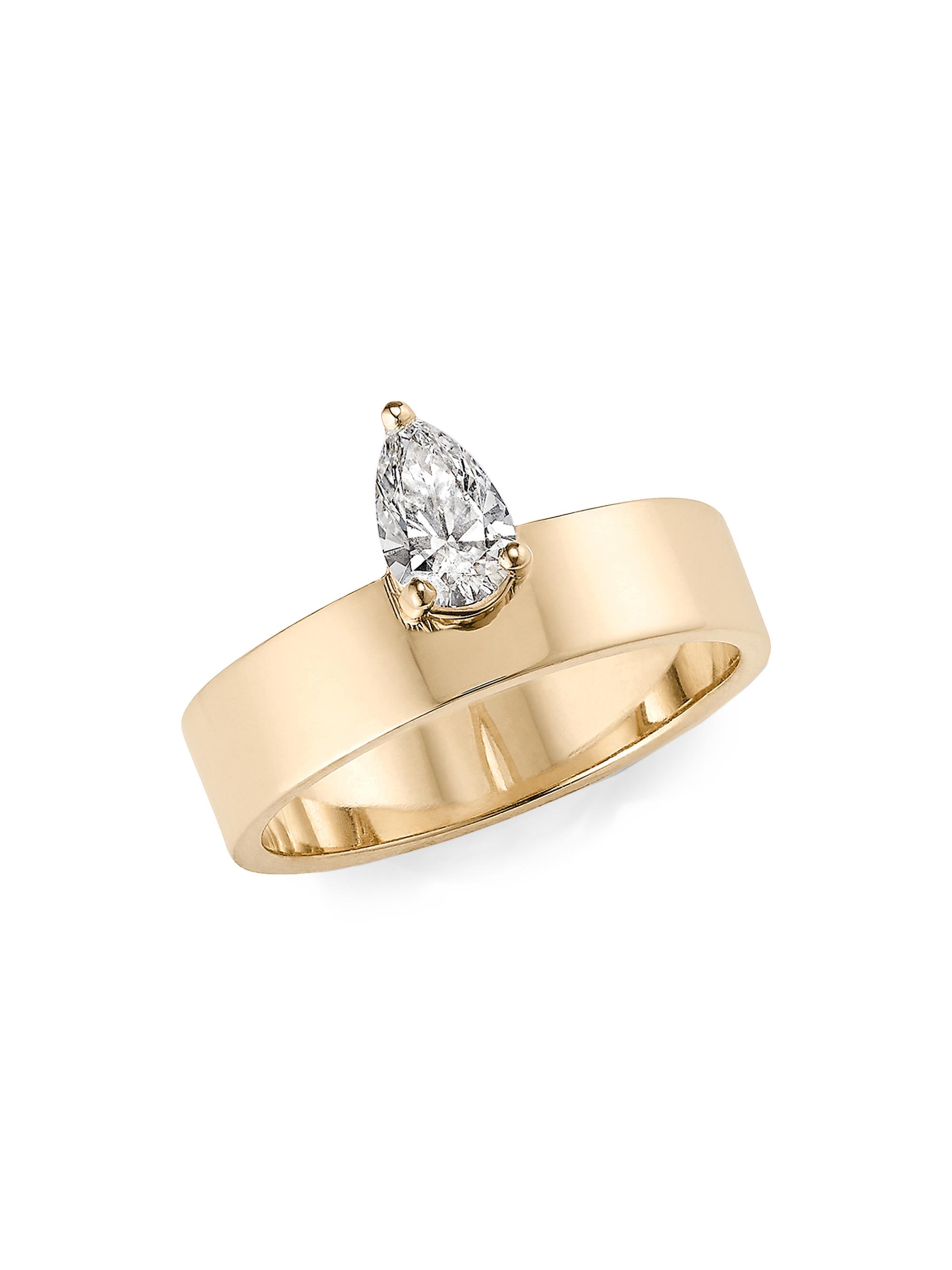 Lana Women's Mega 14K Yellow Gold & 0.5 TCW Diamond Ring - Yellow Gold