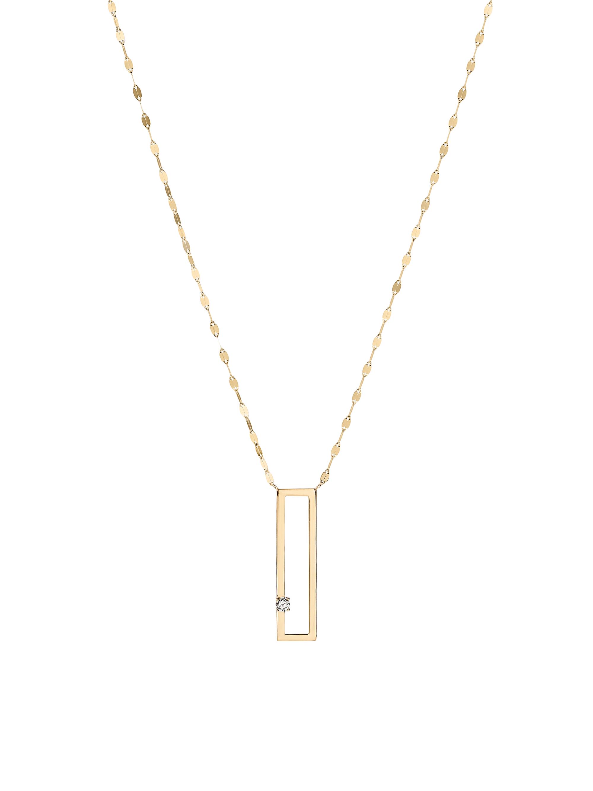 Lana Women's 14K Yellow Gold & 0.11 TCW Diamond Pendant Necklace - Yellow Gold