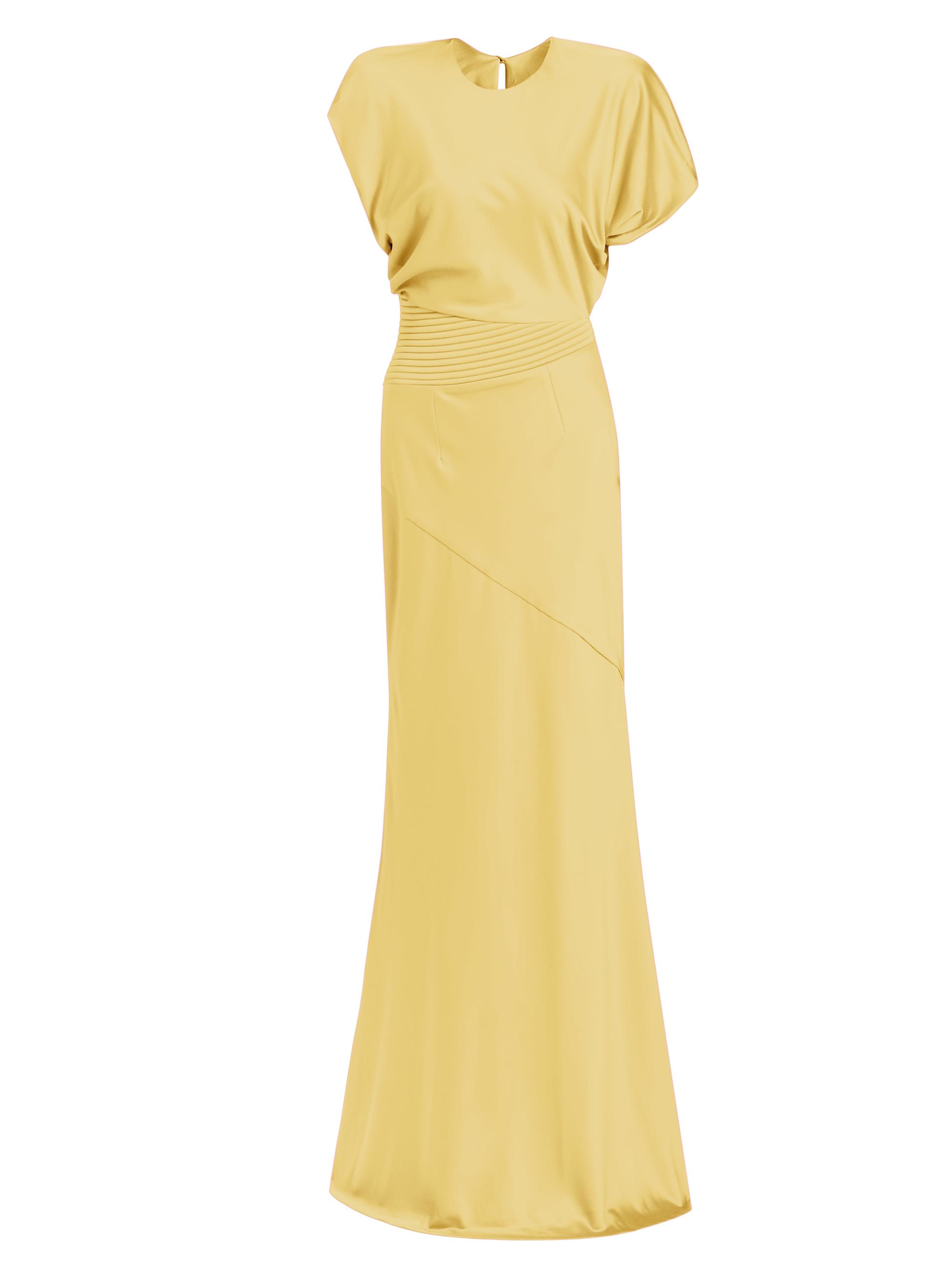 ALICE + OLIVIA Vista Satin Asymmetric Dress | Saks Fifth Avenue