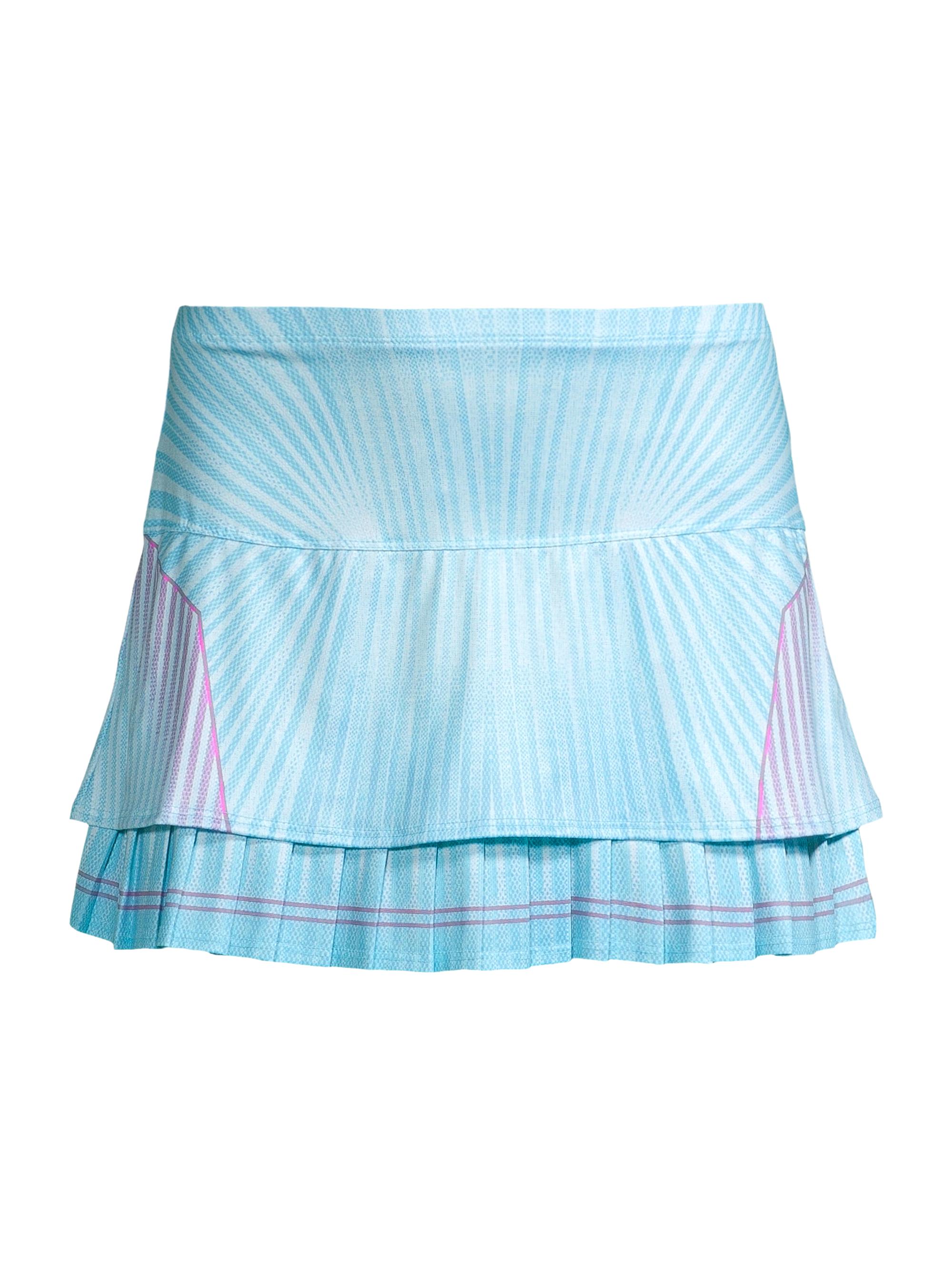 K-Swiss Women's Angel + Amethyst Pleated Tennis Skirt - Angl Blue Multi