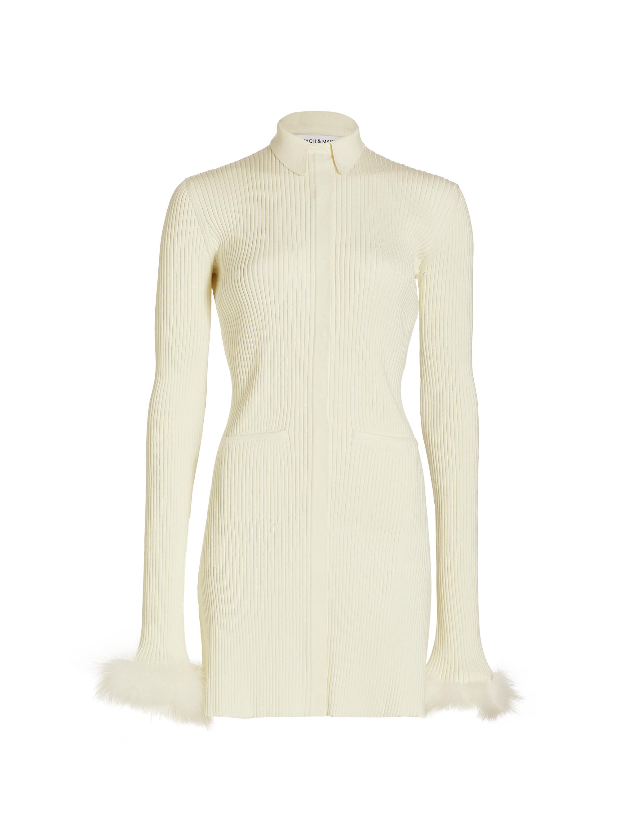 Mach & Mach Women's Rib-Knit Minidress -