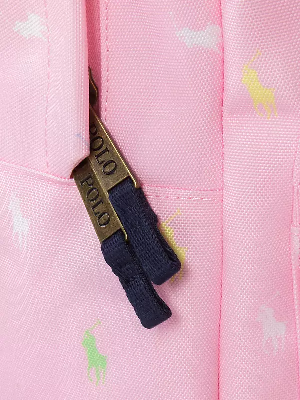 Shop Polo Ralph Lauren Monogram Logo Backpack | Saks Fifth Avenue