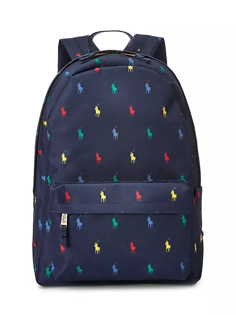 Polo Classic Cool Sport Polyester- School Backpack - Multi Colour :  : Fashion