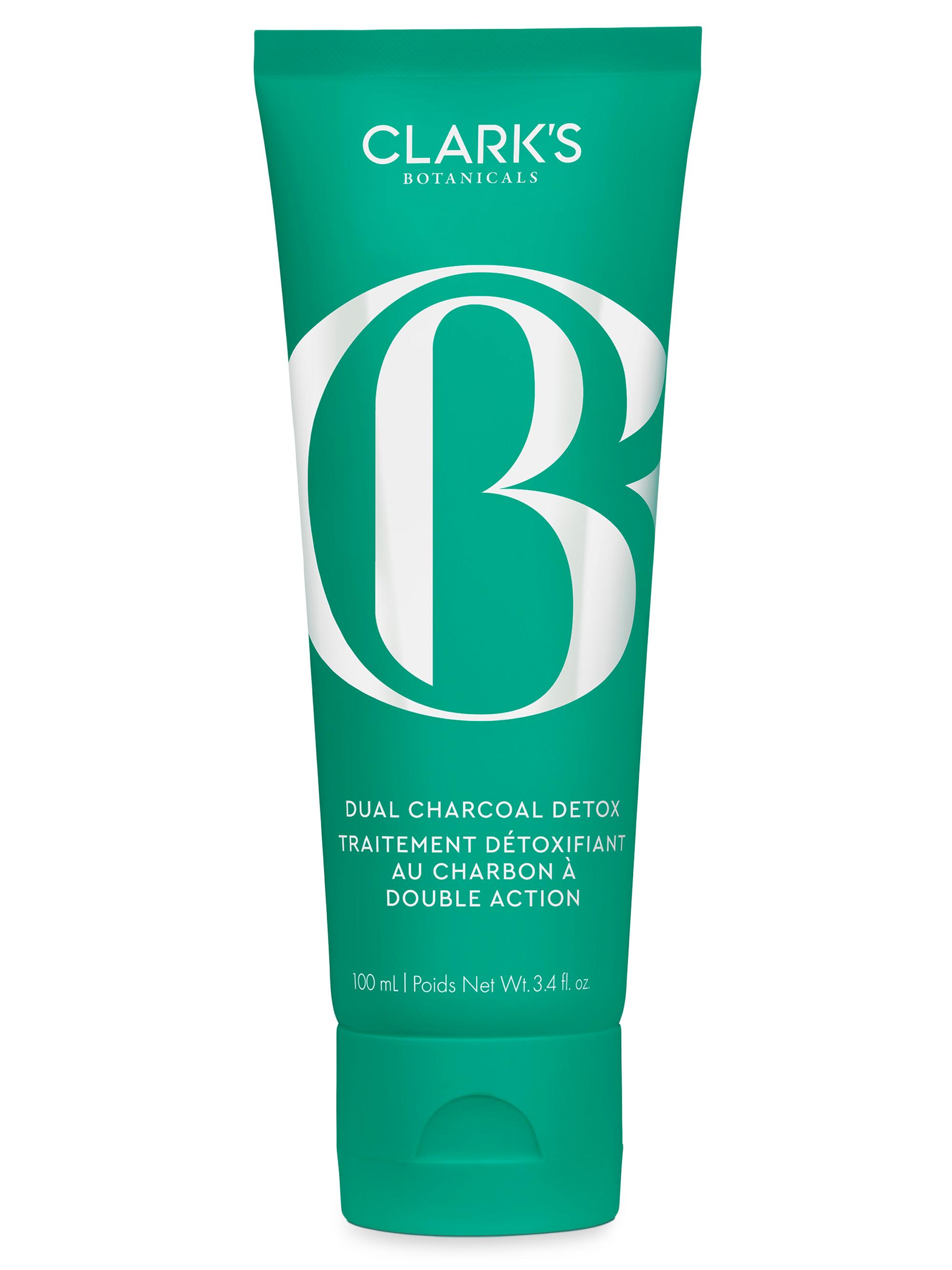 Clark's Botanicals Women's Dual Charcoal Detox Mask & Cleanser