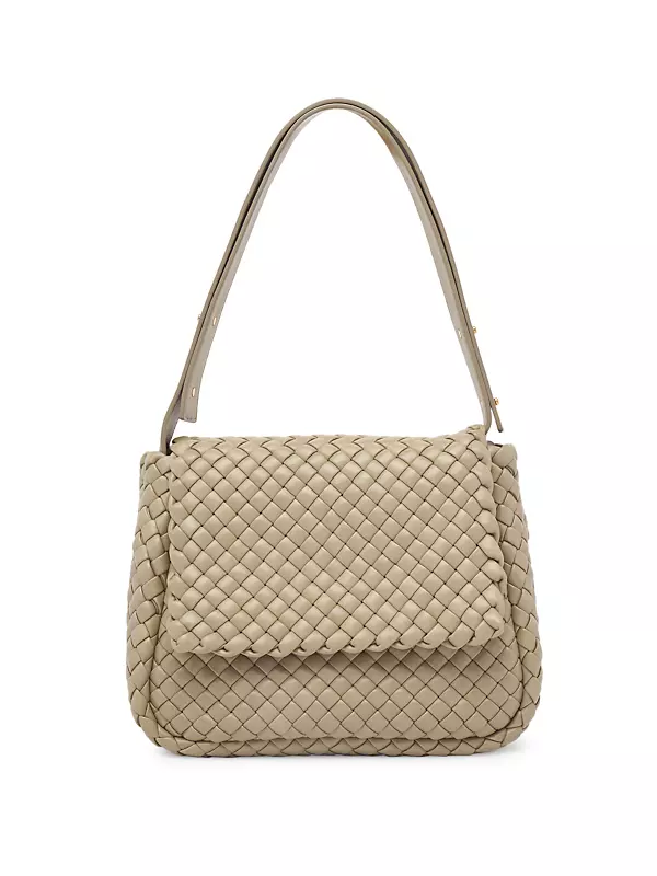 Shop Bottega Veneta Cobble Padded Leather Shoulder Bag | Saks