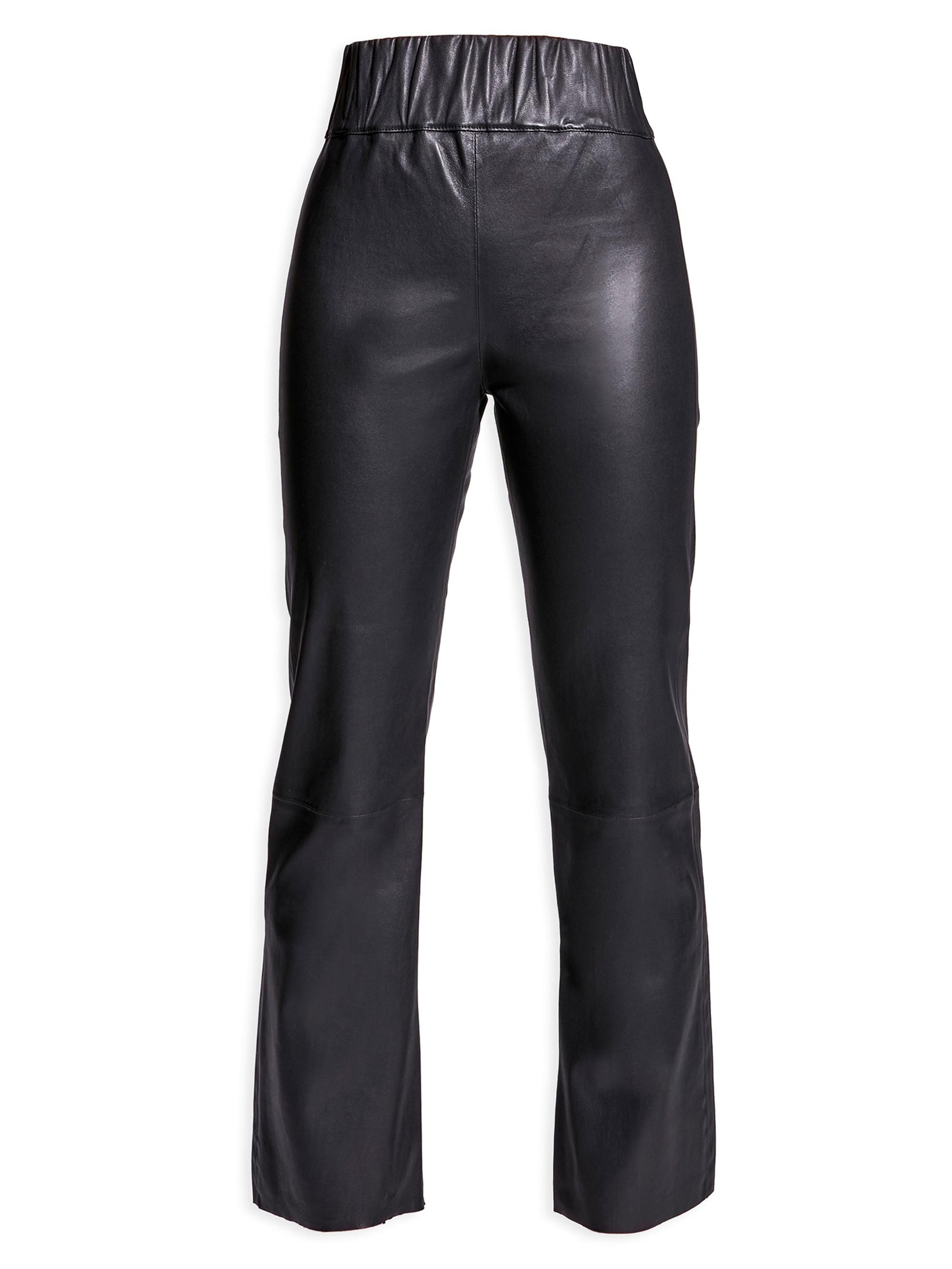 AS by DF Women's Reagan Stretch Leather Leggings - Black