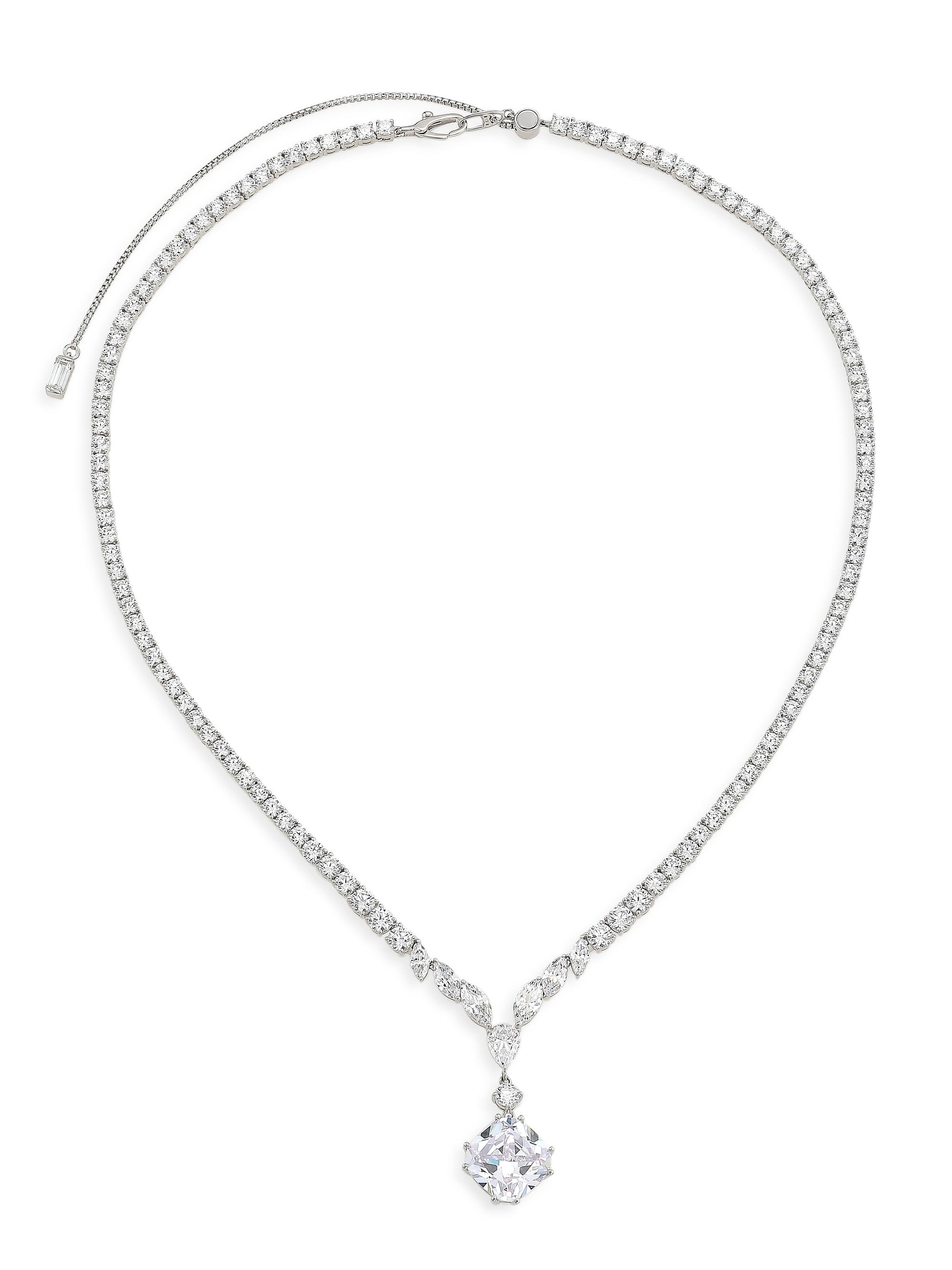 Adriana Orsini Women's Saffron Sterling Silver & Cubic Zirconia Pendant Necklace - Sterling Silver