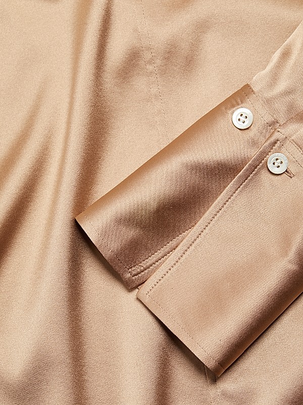 Shop Frame The Standard Silk Button-Up Shirt | Saks Fifth Avenue Shop Frame The Standard Silk Button-Up Shirt | Saks Fifth Avenue