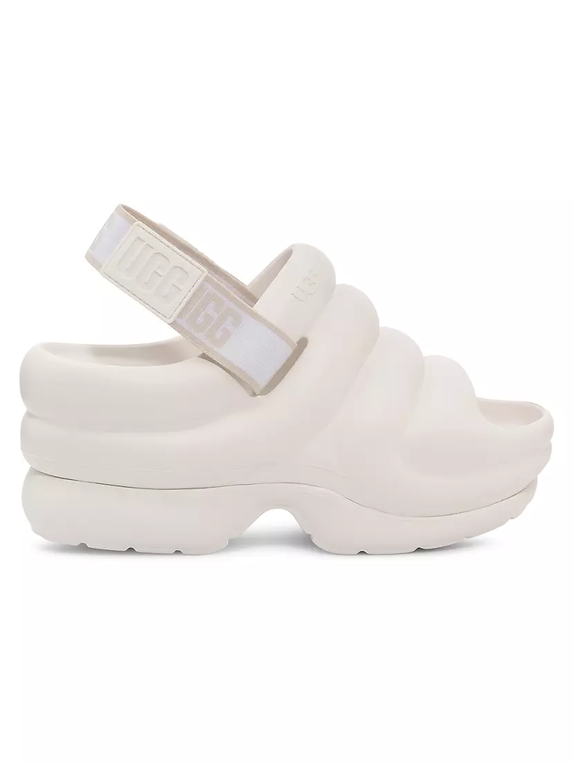 Shop UGG Aww Yeah Slingback Platform Sandals | Saks Fifth Avenue