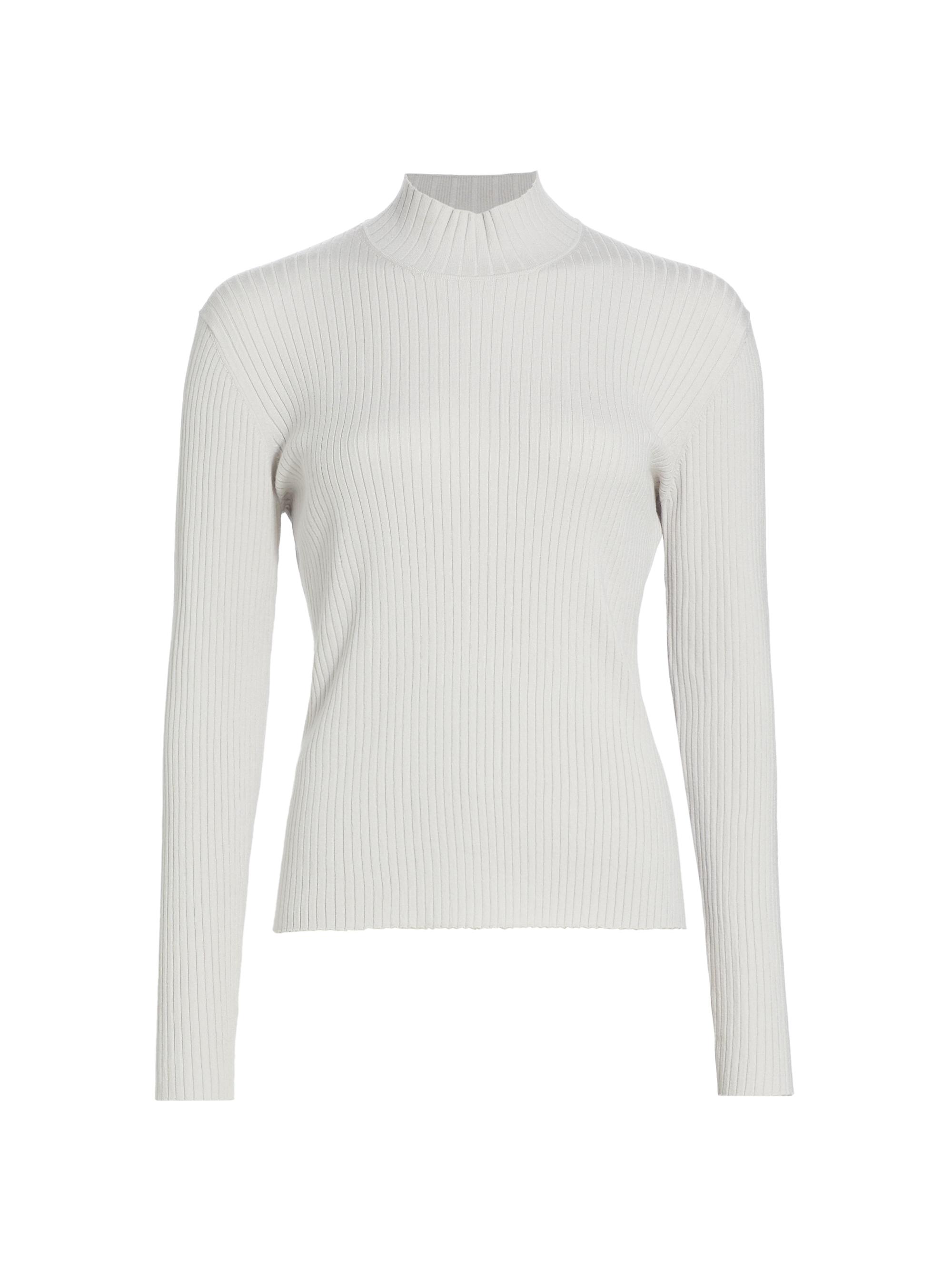 Saks Fifth Avenue Women's COLLECTION Ribbed Sweater - Egret