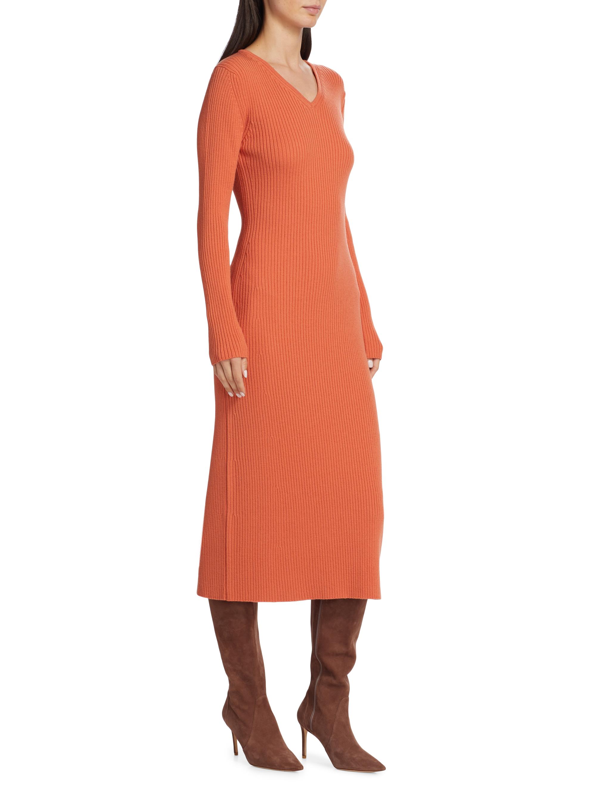 saks off fifth midi dress Weworewhat Puff Sleeve Smocked Midi Dress