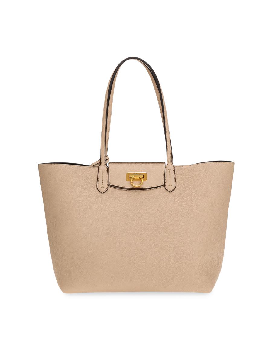 FERRAGAMO Leather Travel Tote | Saks Fifth Avenue