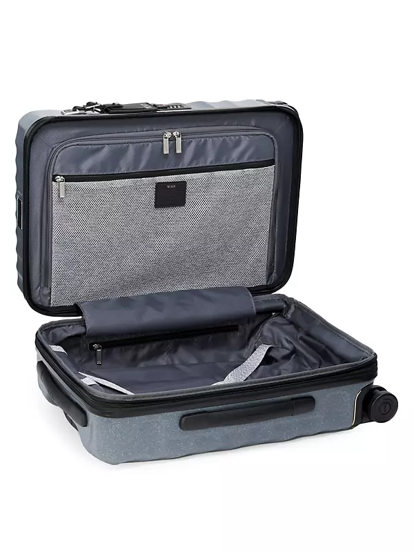 International Expandable 4-Wheel Carry-On Suitcase