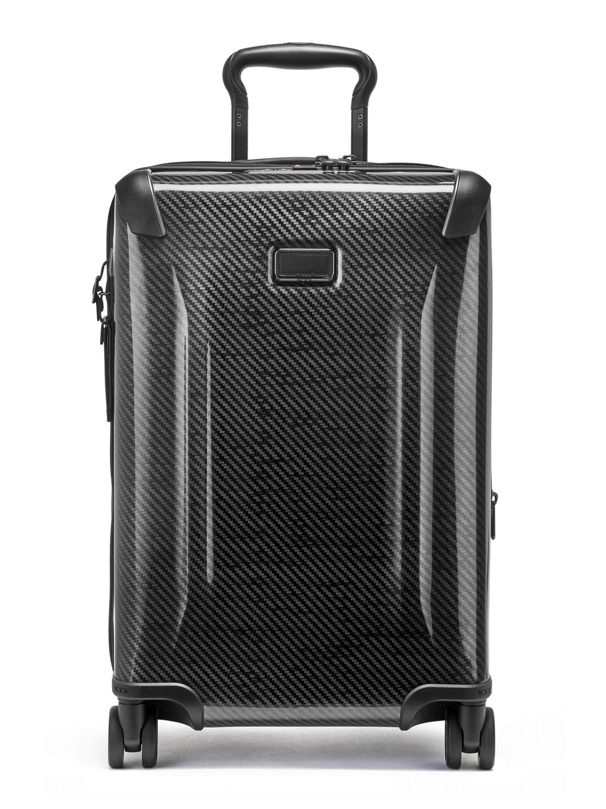 TUMI Men's International Expandable Carry-On Suitcase - Black Graphite