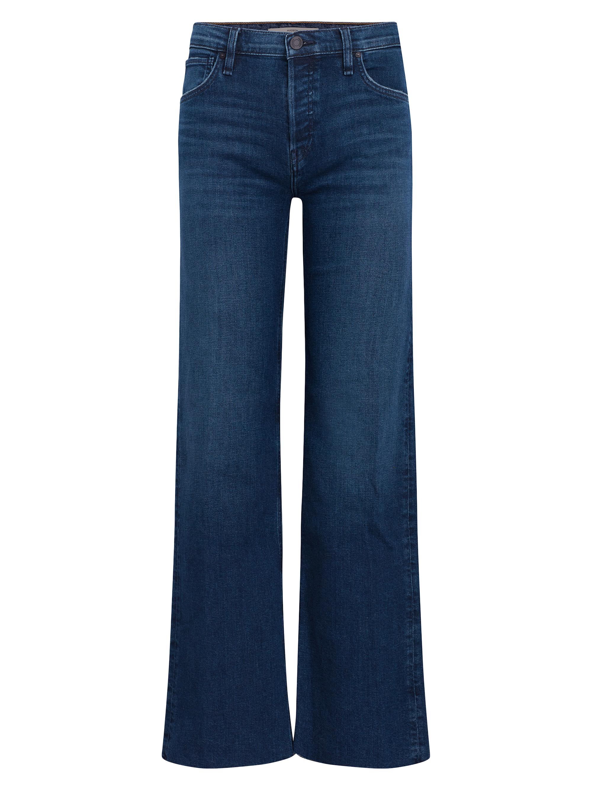 Hudson Jeans Women's Rosie Wide-Leg Jeans - Dover