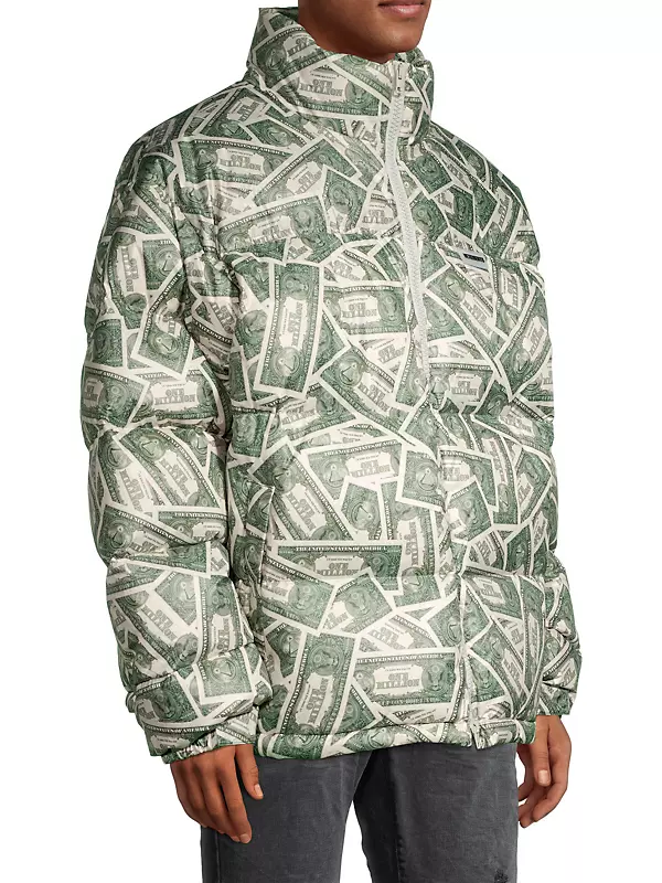 Louis Vuitton Monogram Accent Pillow Puffer Jacket