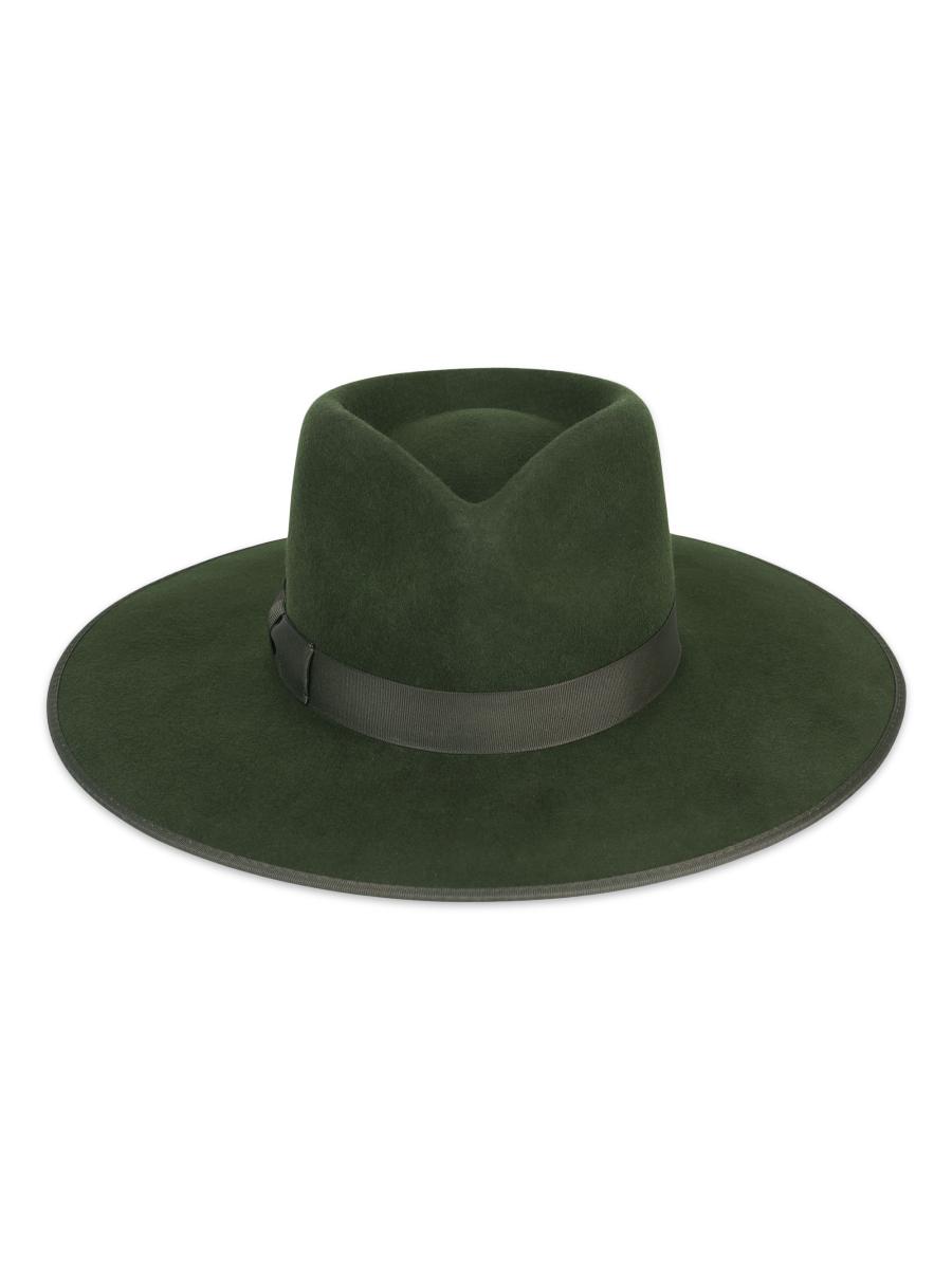 【関税/送料込】★Lack of color★Teak Rancherウールフェドラ★ Teak Rancher - Wool Felt Fedora Hat in Brown | Lack of Color