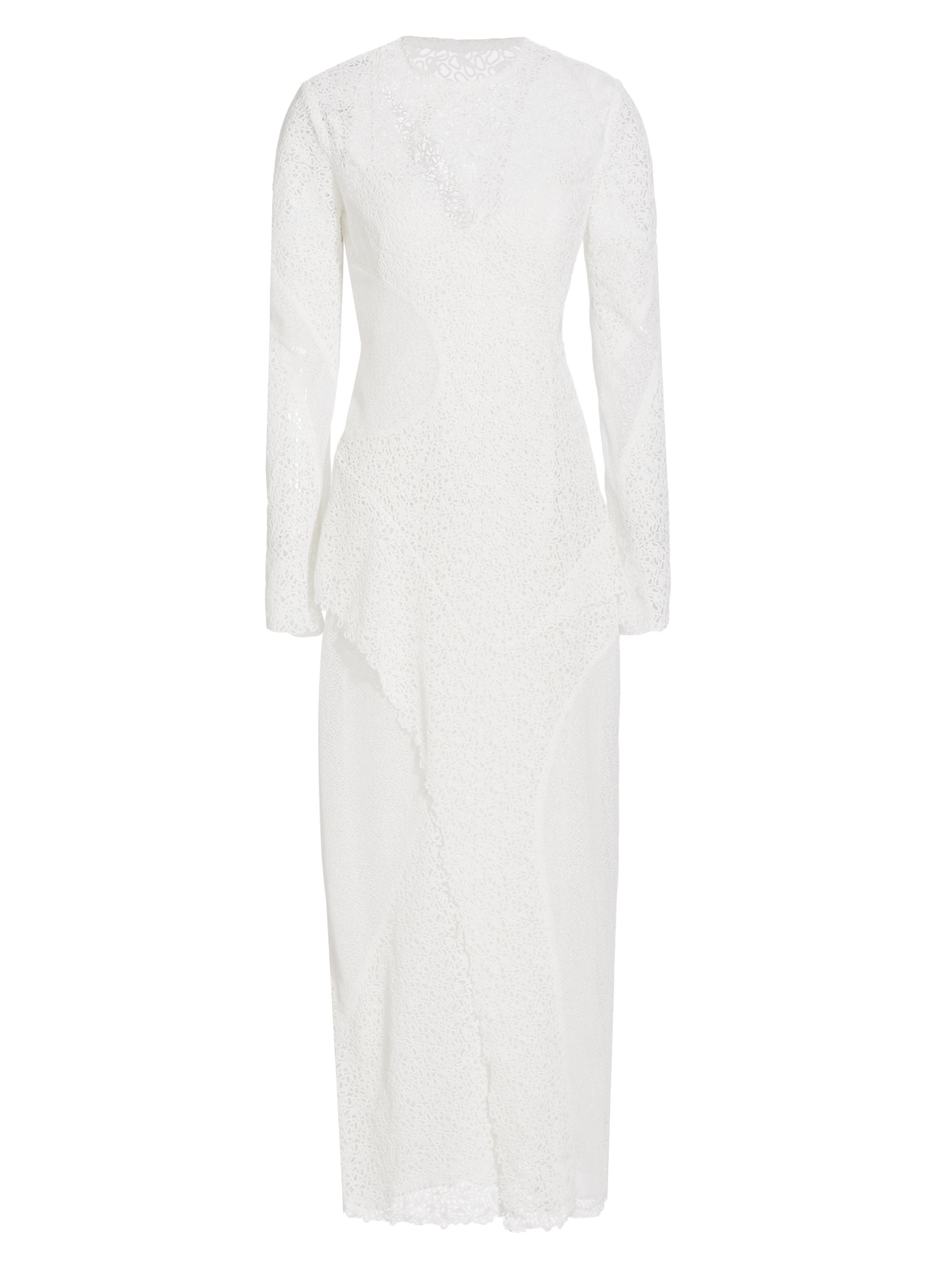 Proenza Schouler Women's Re-Edition Embroidered Lace Gown - White