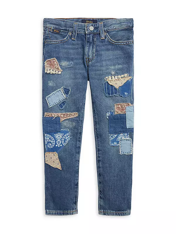 Patched Jeans  INTL Collective