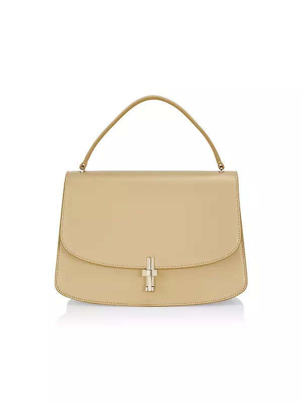 Sofia Leather Top Handle Bag