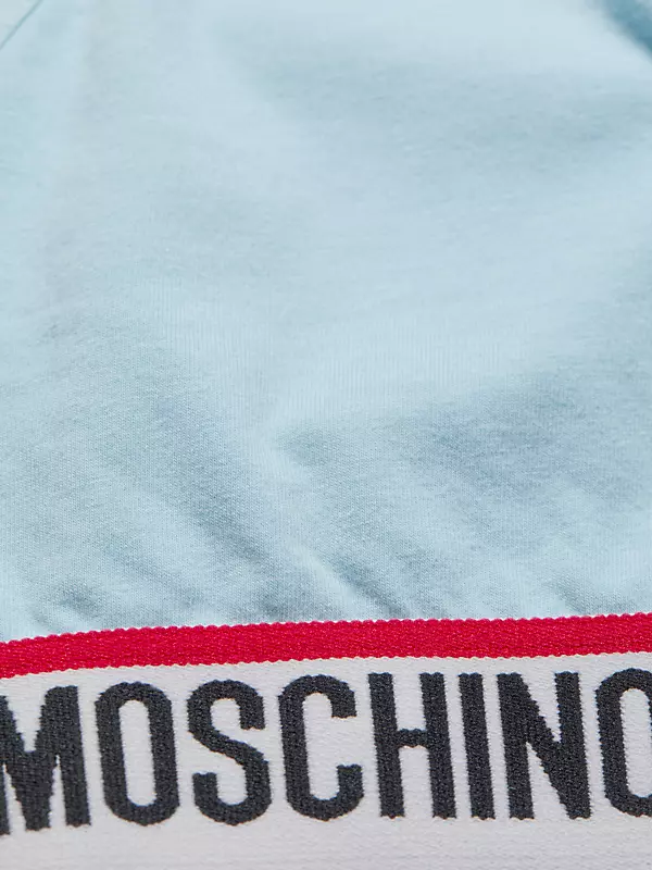 Shop Moschino Core Logo-Hem Sports Bra | Saks Fifth Avenue