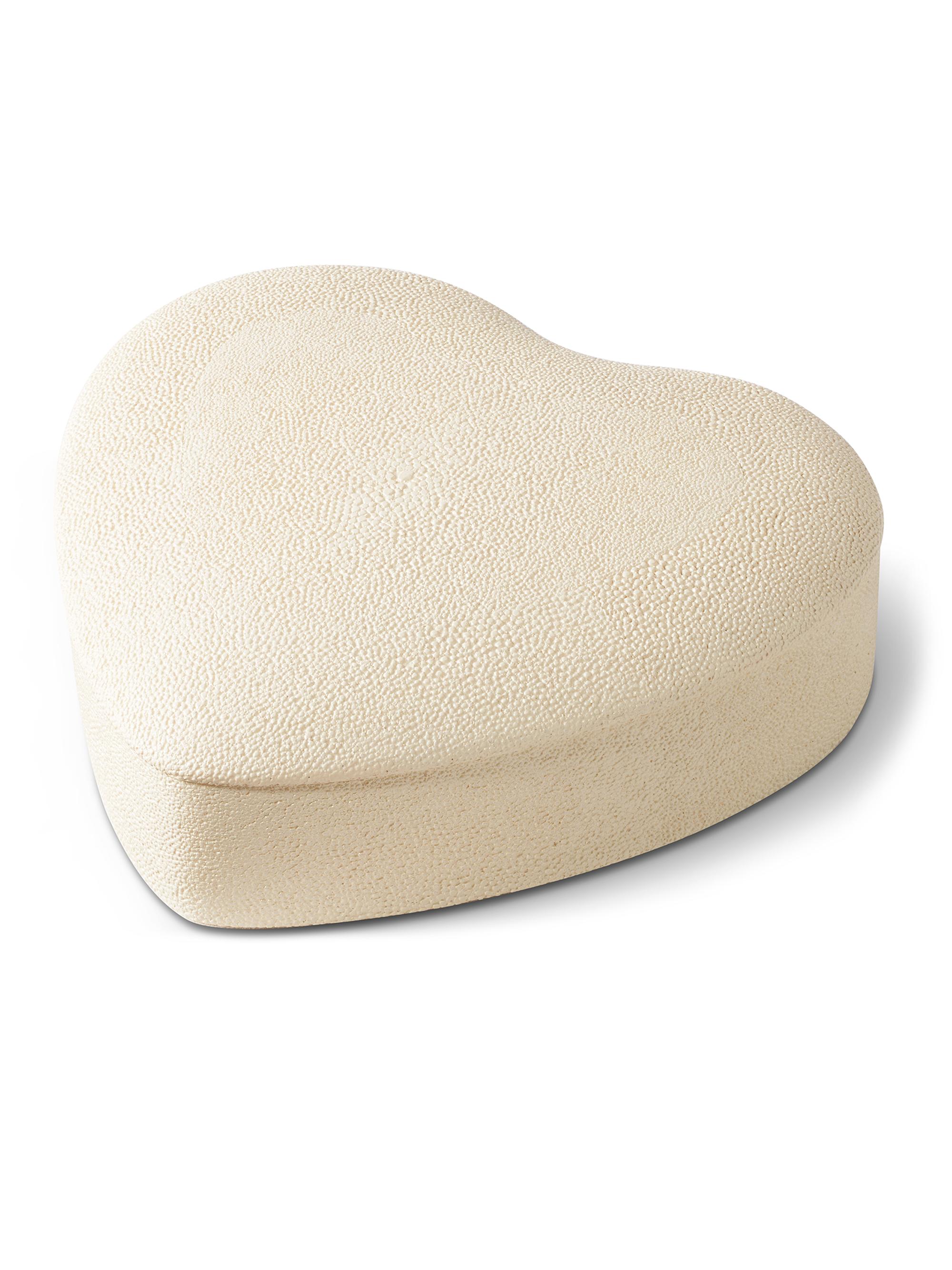 Aerin Shagreen Heart Jewelry Box