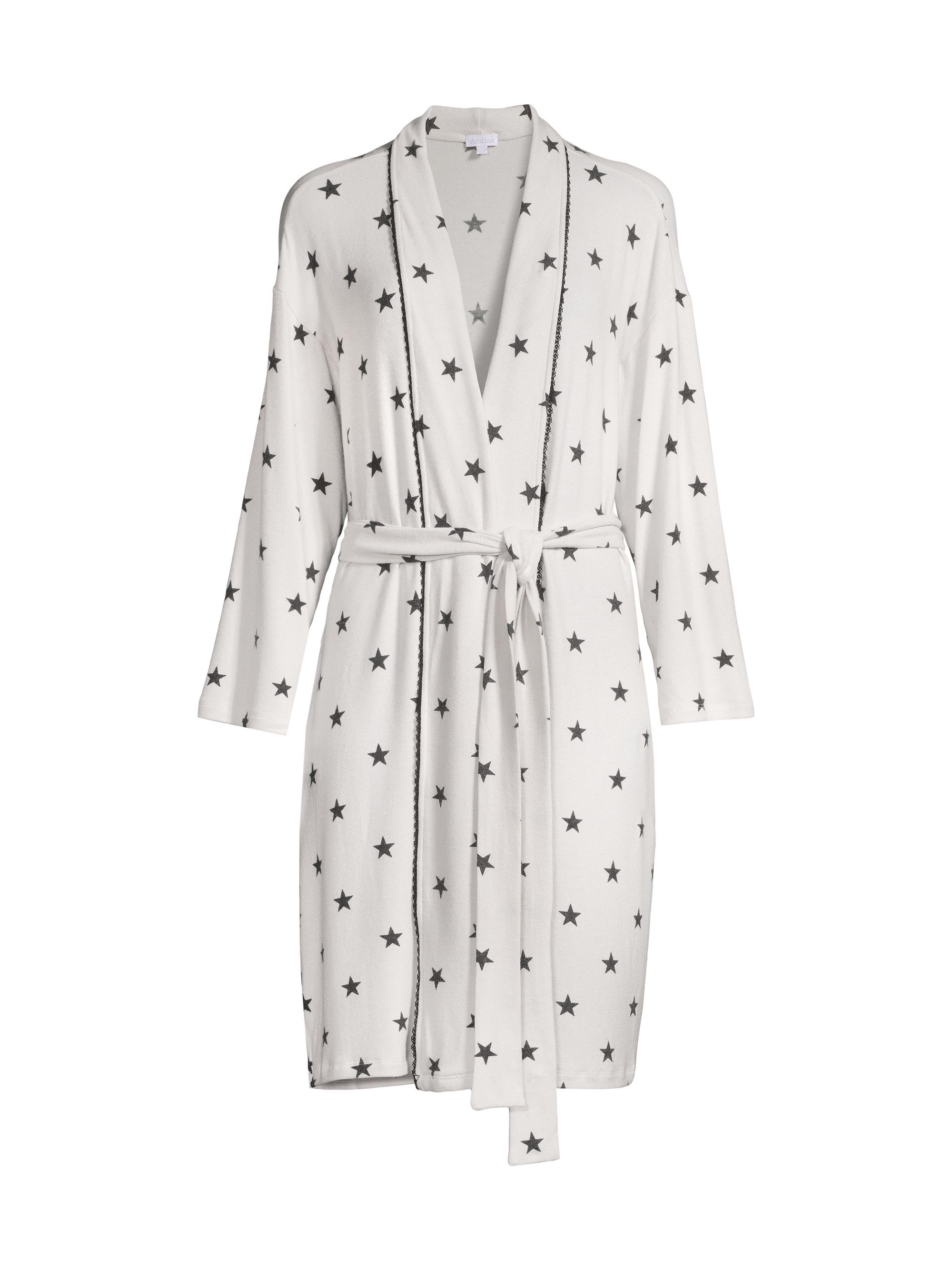 Andine Women's Rabia Star Print Robe