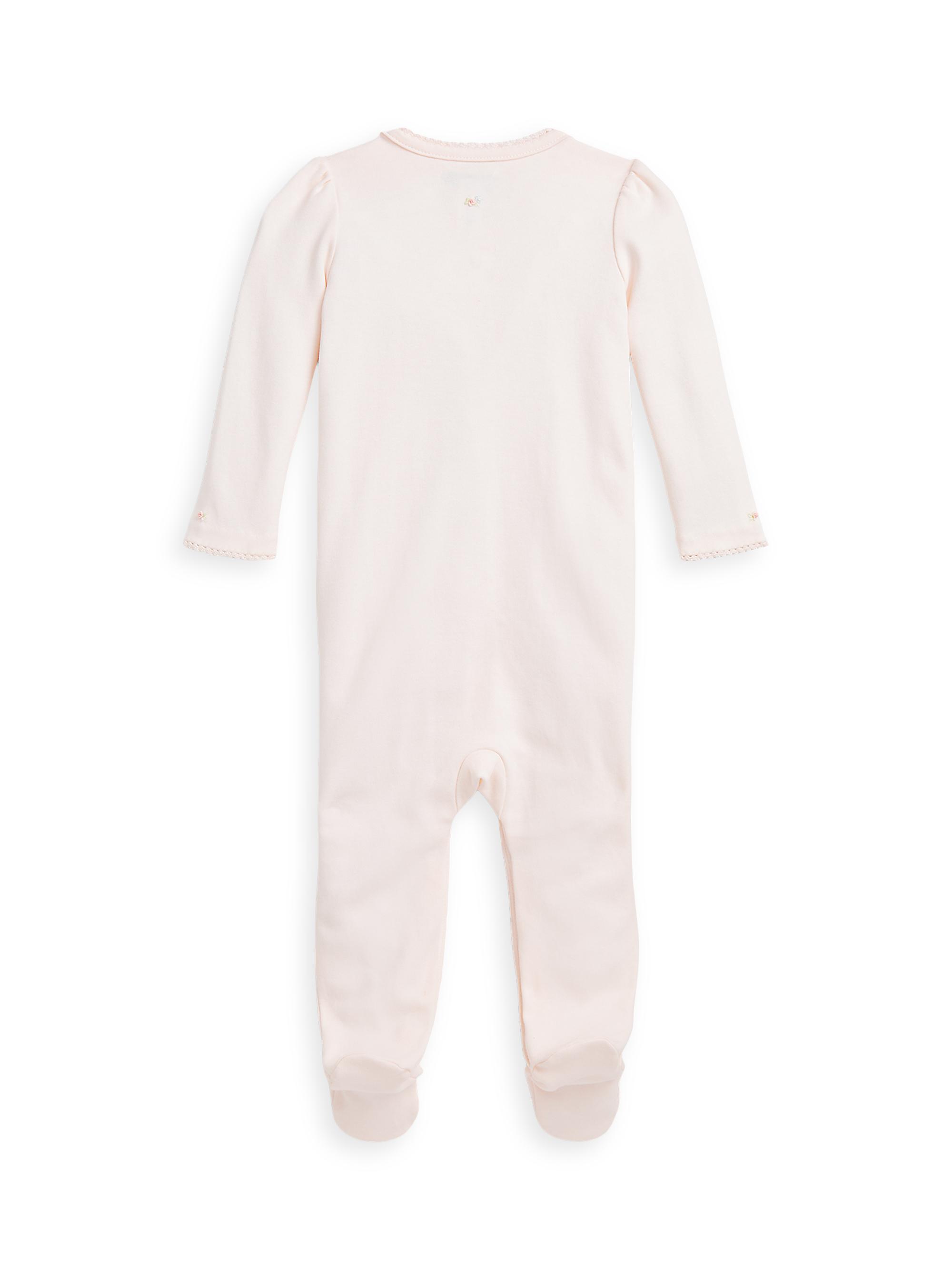 Polo Ralph Lauren Baby Girl's Floral Organic Cotton Coverall