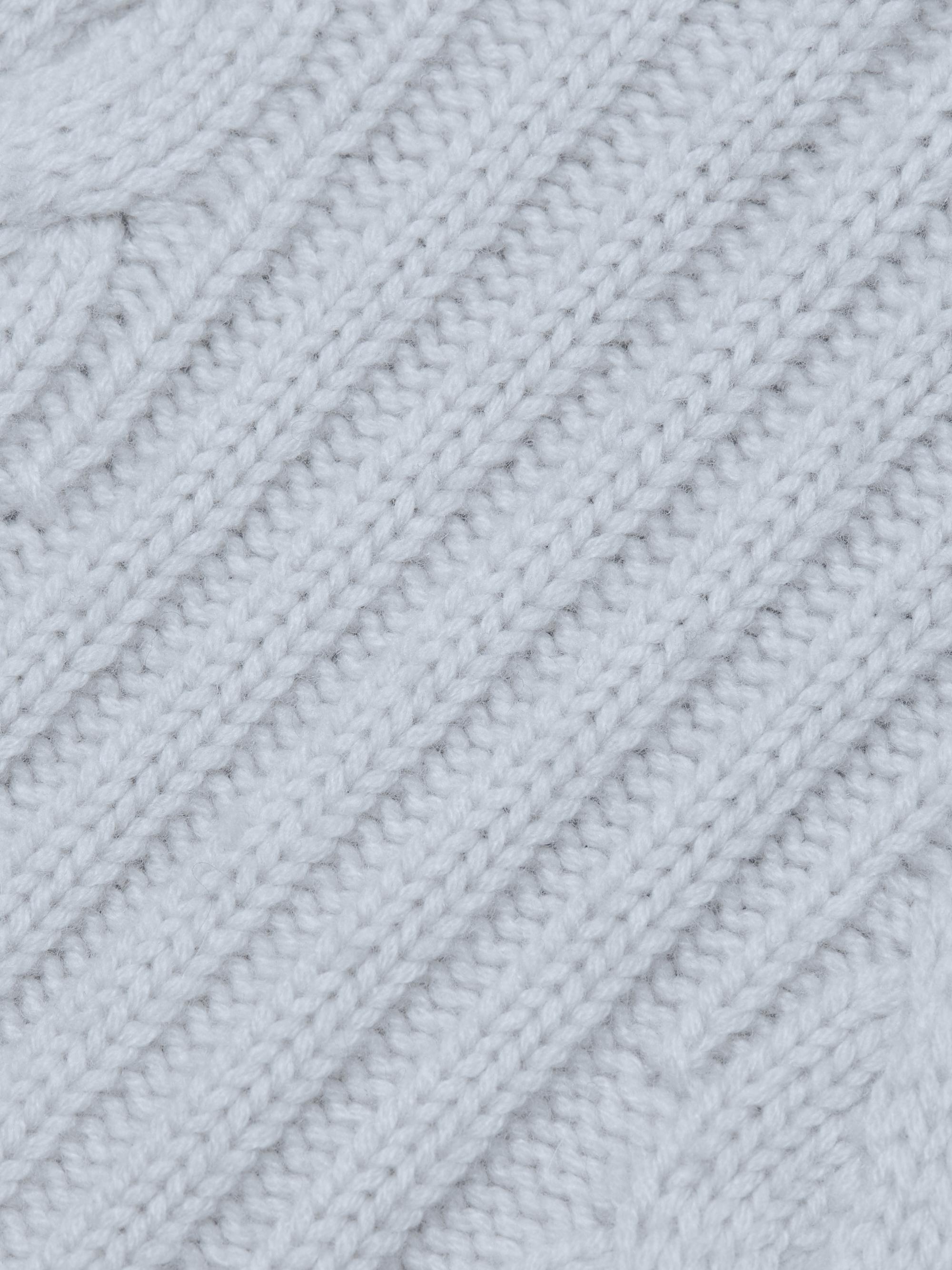 Naadam Wool-Cashmere Open-Back Cable Quarter-Zip Sweater | Saks