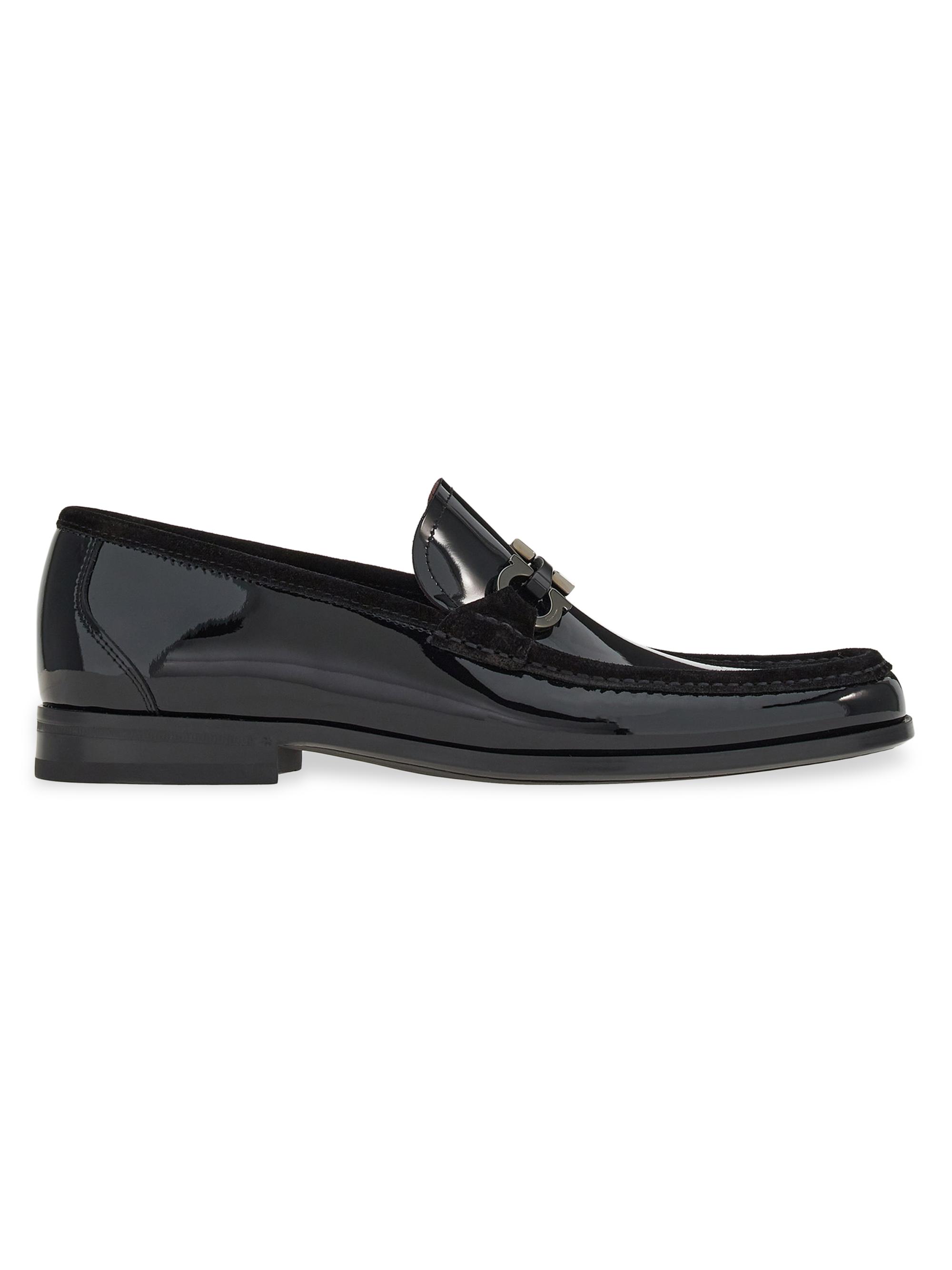 FERRAGAMO Grandioso2 Patent Leather Loafers Saks Fifth Avenue