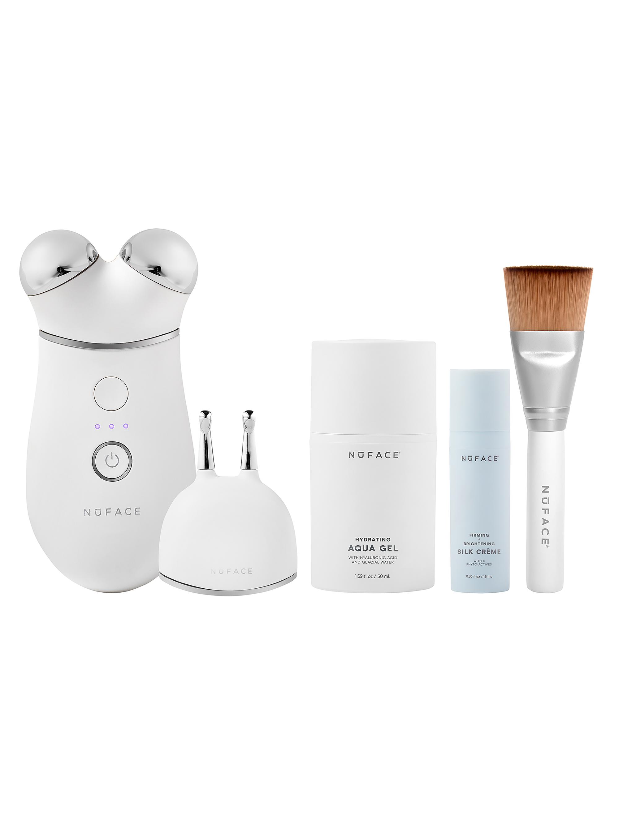 NuFace Women's TRINITY+ & Effective Lip & Eye Smart Advanced Facial Toning Device & Targeted Attachment