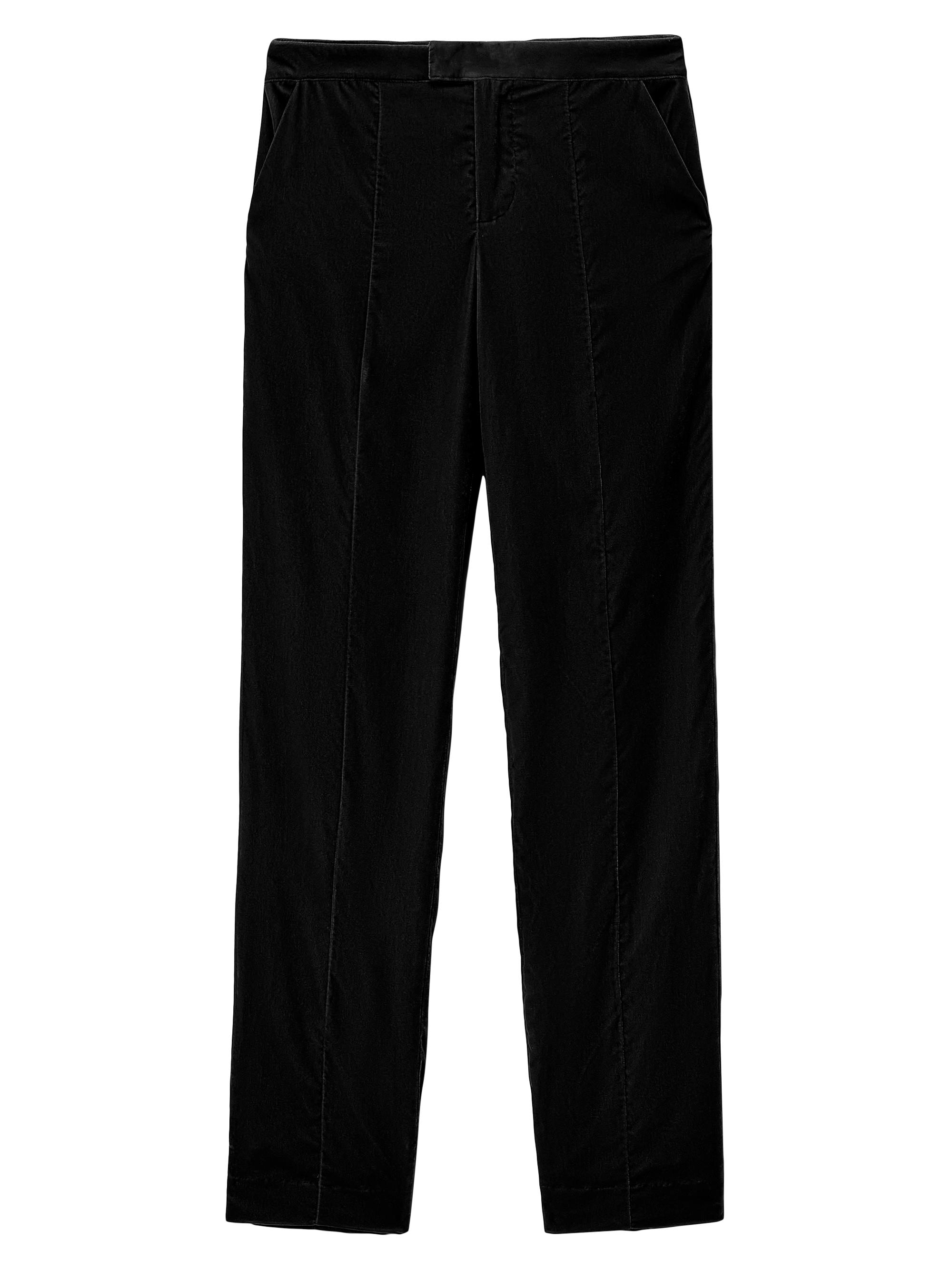 Staud Women's Tosca Straight-Leg Trousers - Black