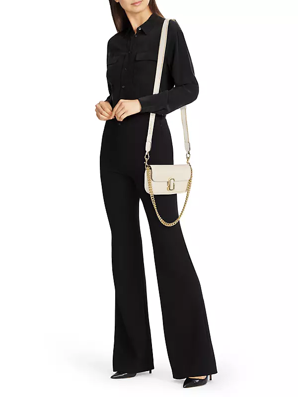 Marc Jacobs Women's The J Marc Mini Shoulder Bag, Black, One Size: Handbags