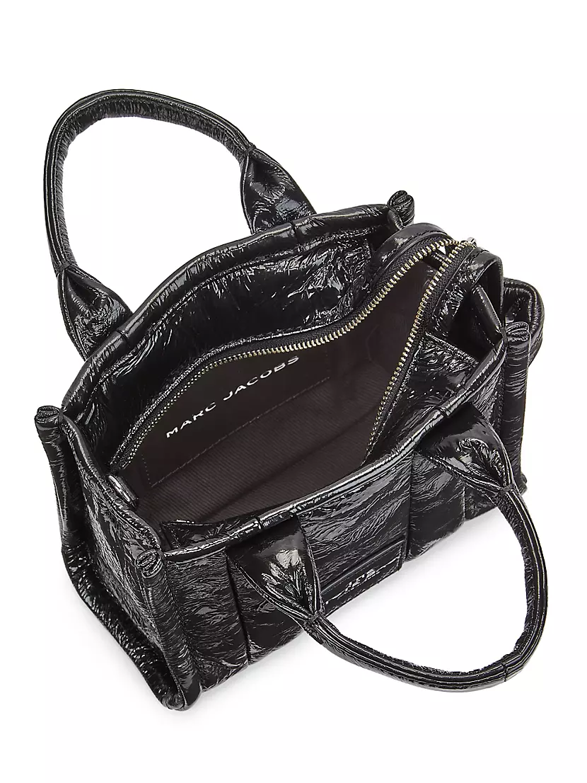 Marc Jacobs The Leather Mini Tote Bag (White) – Luxxe