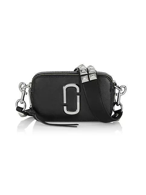 Marc Jacobs crossbody snapshot shoulder bag camera bag all black Work